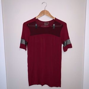 3/$15 ***** LA Hearts Mesh Top